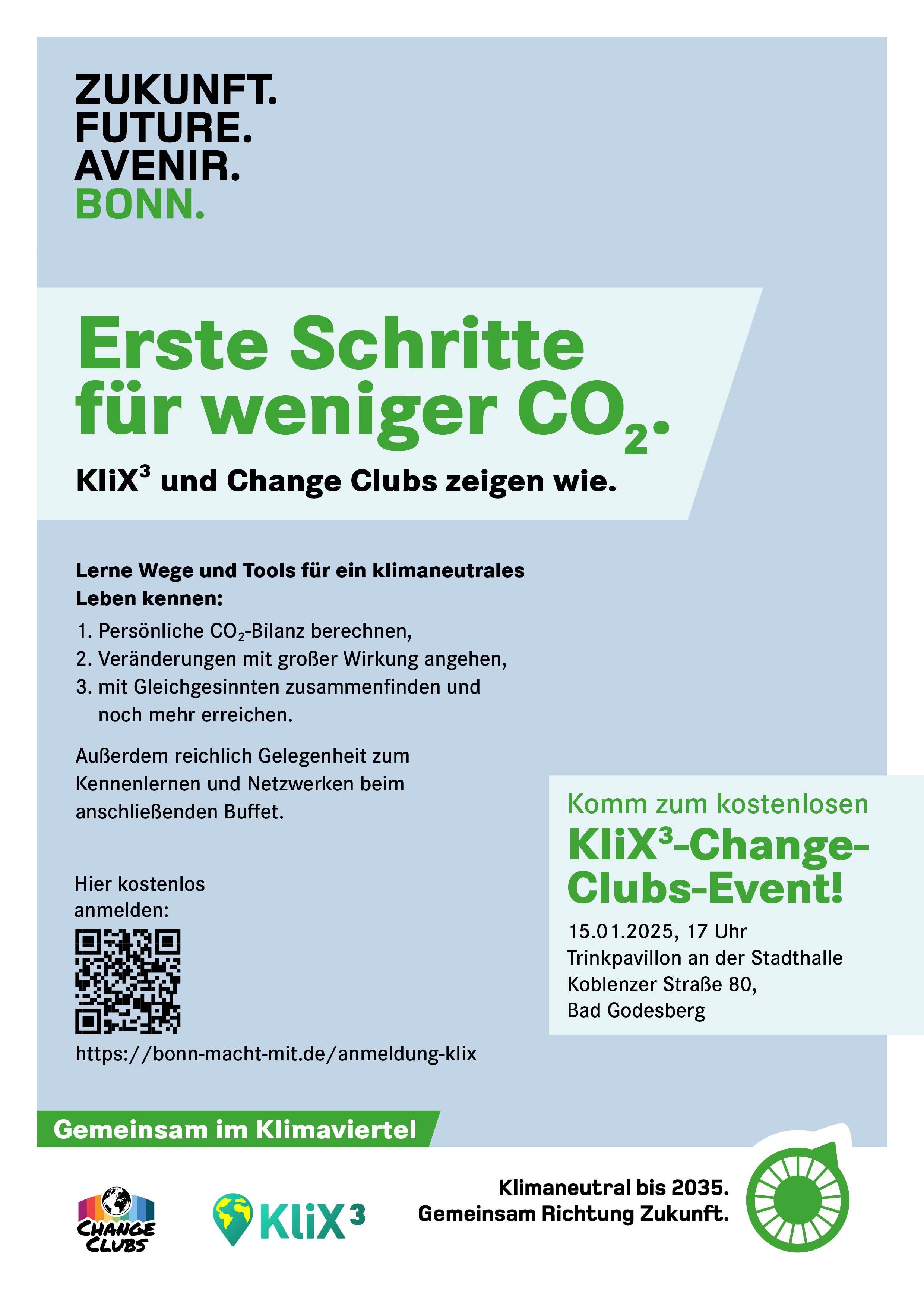 Ein Plakat zur Veranstaltung Klix³