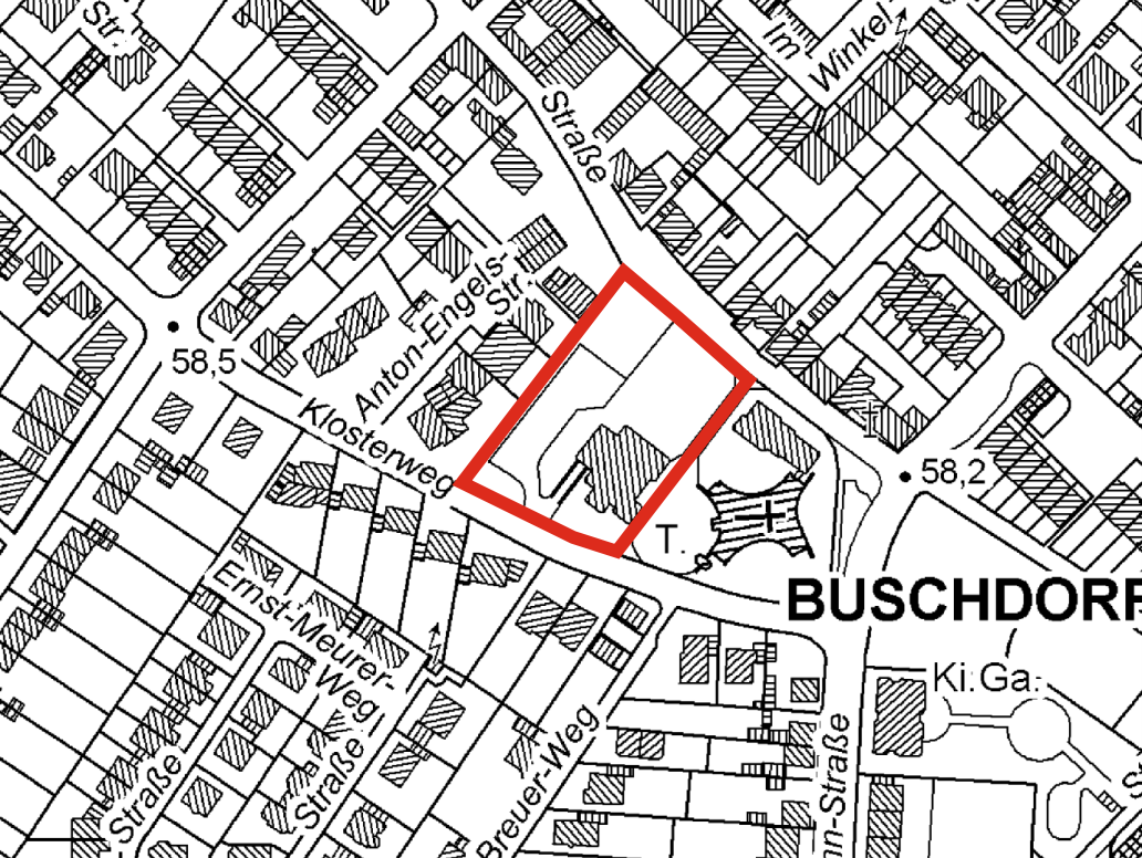 Plangebiet Buschdorf